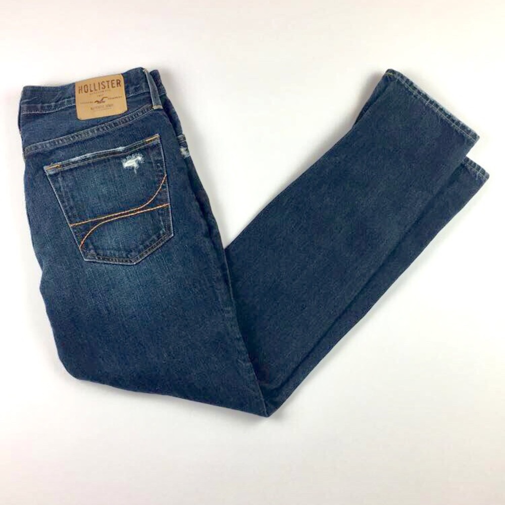 NWOT Hollister Slim Ripped Jeans Men’s 32x32
